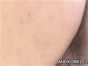 Mari Inui: horny old JAV hairy poon filled With pearl juice